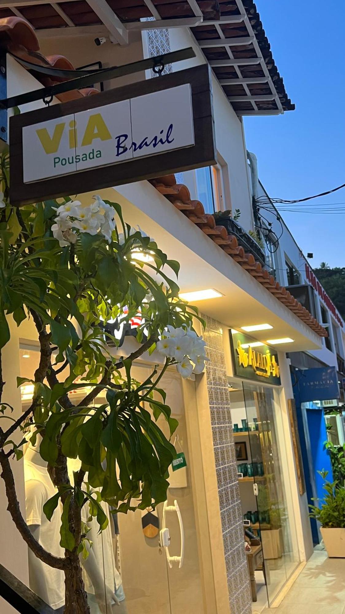Pousada Via Brasil モロ・デ・サンパウロ エクステリア 写真